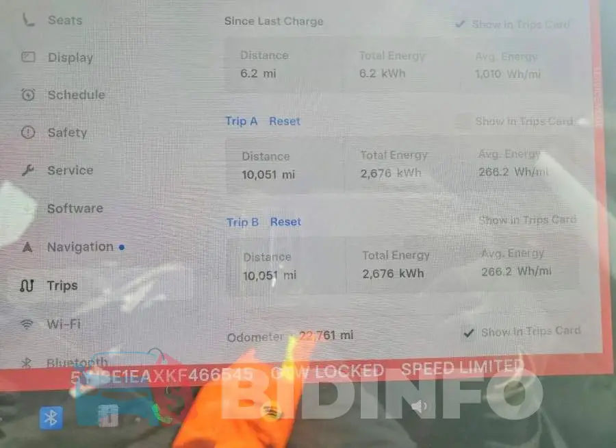 5YJ3E1EAXKF466545 Photo# 9