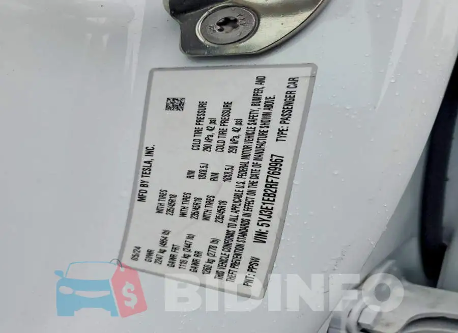 5YJ3E1EB2RF769967 Photo# 12