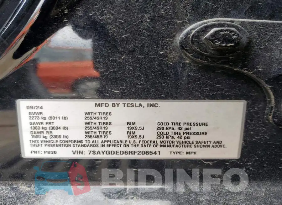 7SAYGDED6RF206541 Photo# 12