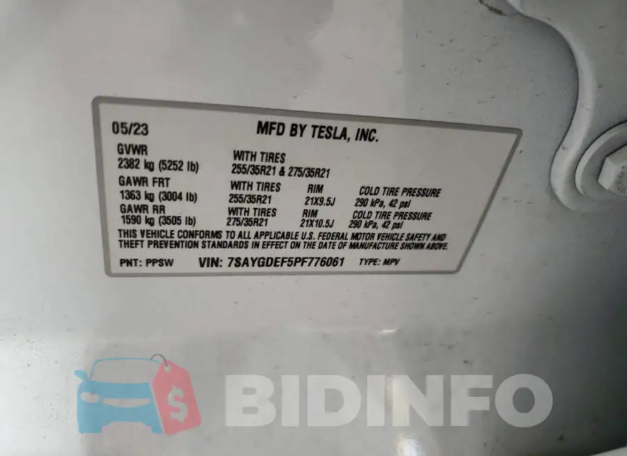 7SAYGDEF5PF776061 Photo# 12