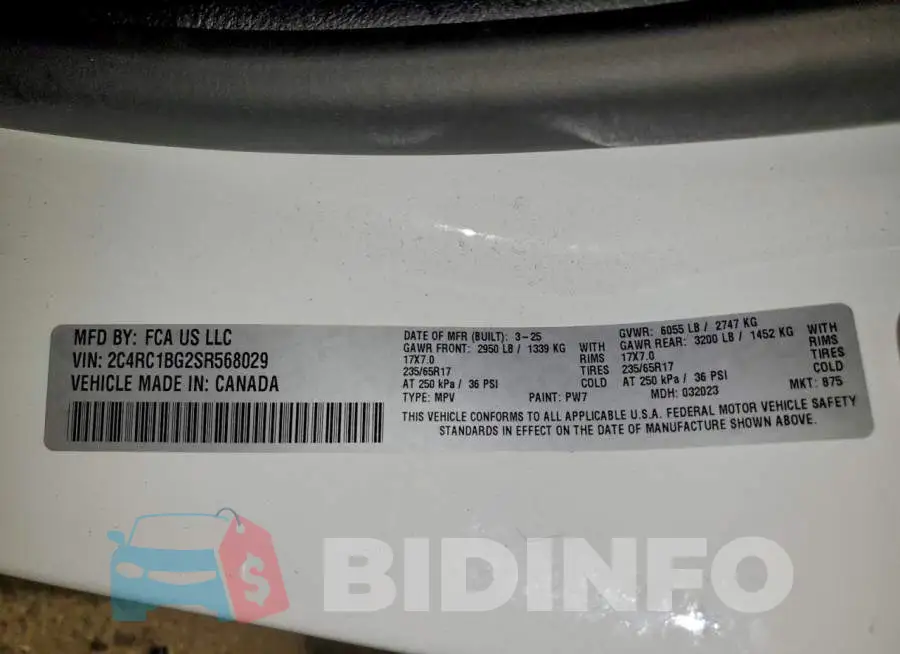 2C4RC1BG2SR568029 Photo# 14