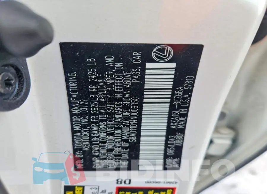 58AD11D14NU009358 Photo# 12