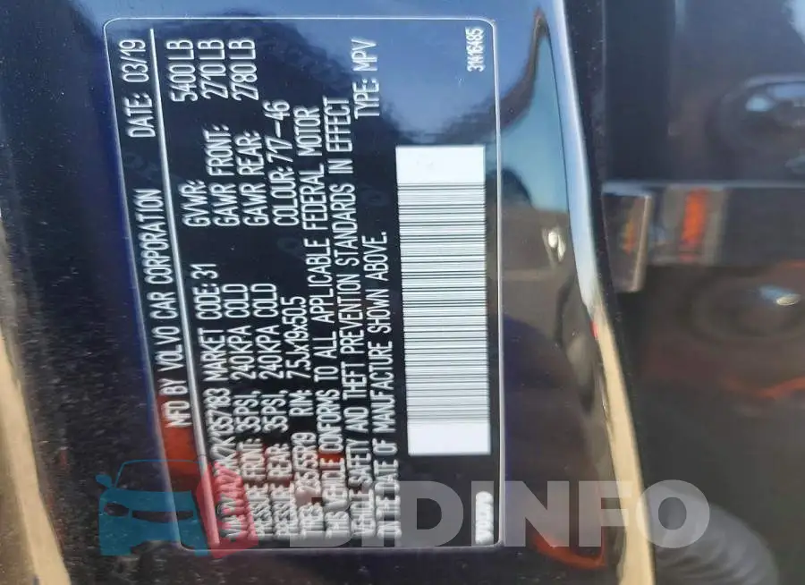 YV4A22RK7K1357183 Photo# 10