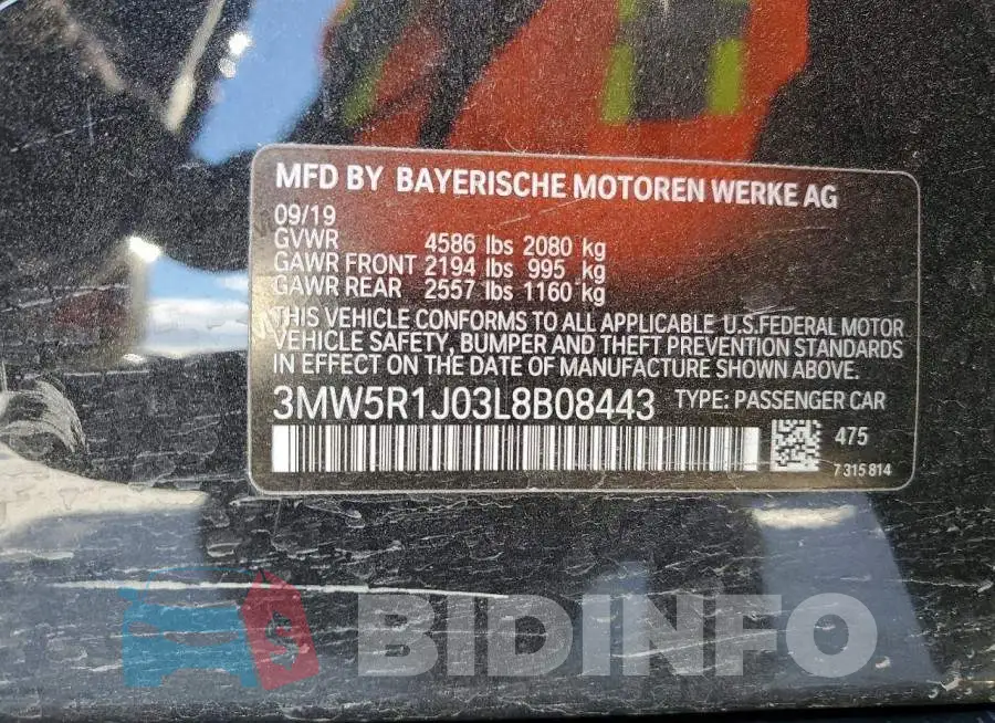 3MW5R1J03L8B08443 Photo# 12