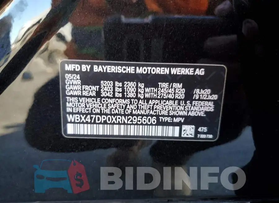 WBX47DP0XRN295606 Photo# 14