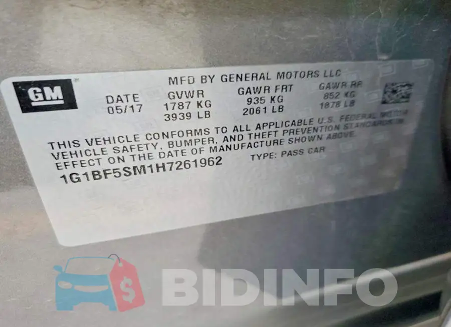 1G1BF5SM1H7261962 Photo# 12