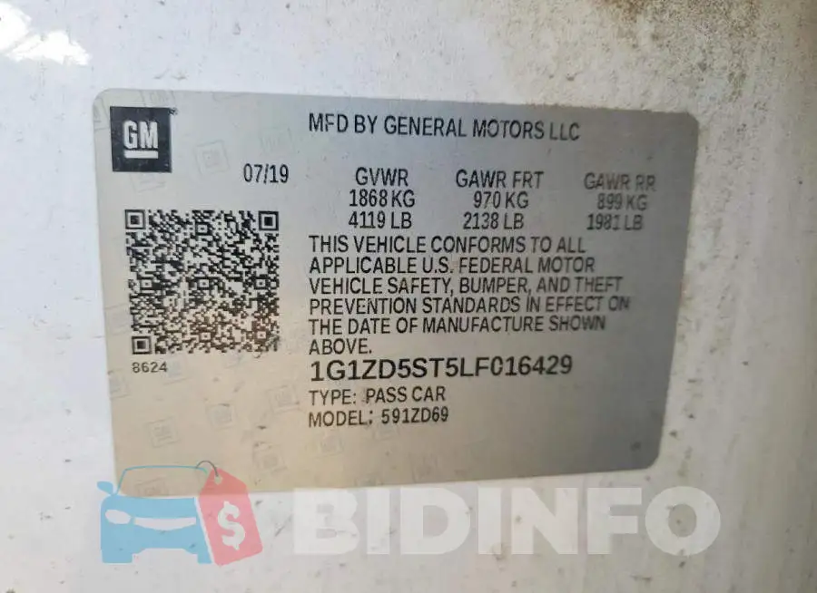 1G1ZD5ST5LF016429 Photo# 12