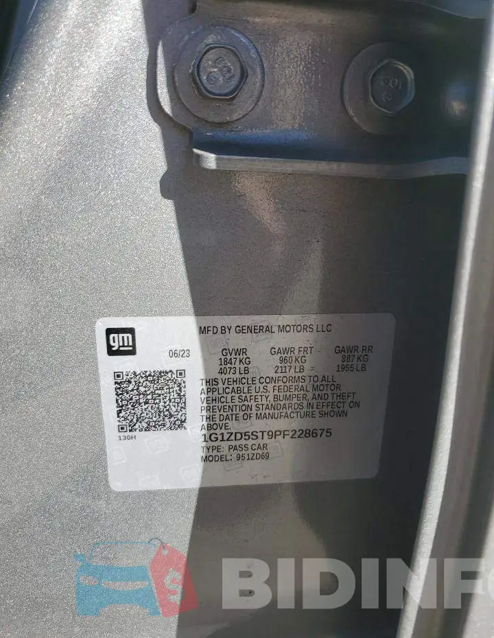 1G1ZD5ST9PF228675 Photo# 12