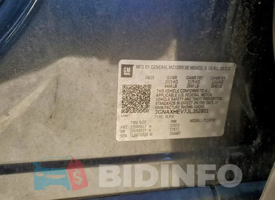 3GNAXHEV7JL352801 Photo# 13