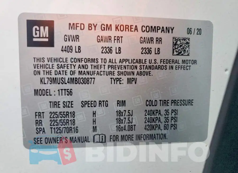 KL79MUSL4MB030877 Photo# 13