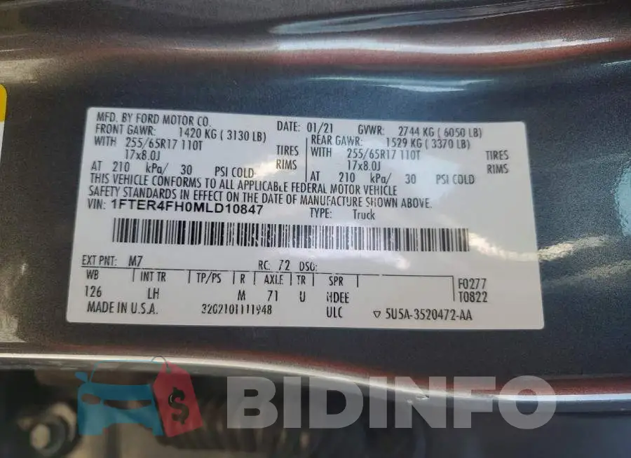 1FTER4FH0MLD10847 Photo# 12