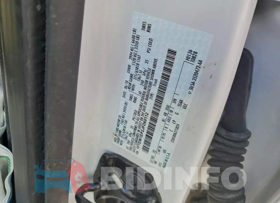 1FTEW1EP2JFD60112 Photo# 12