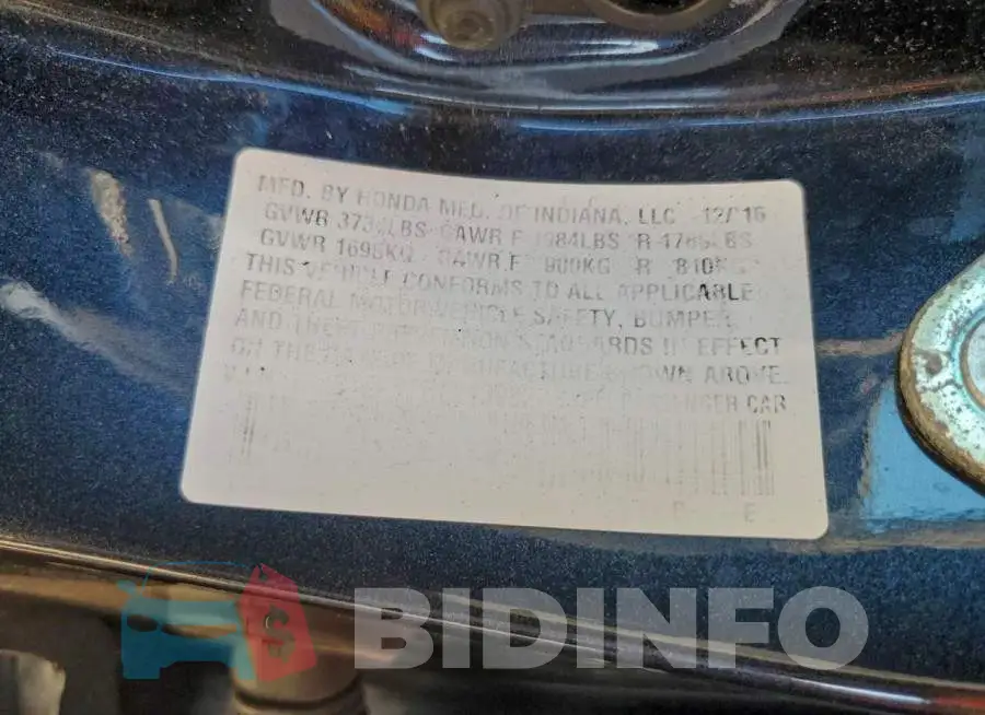 19XFC2F77HE213922 Photo# 12