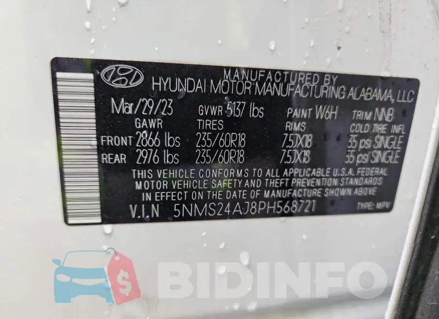 5NMS24AJ8PH568721 Photo# 13