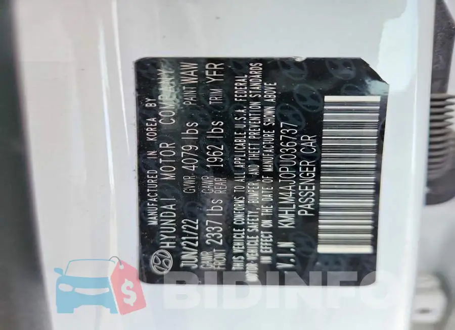 KMHLM4AJ0PU036737 Photo# 12