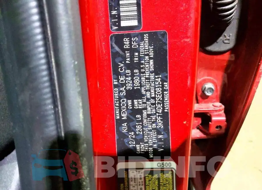 3KPFT4DE7SE081541 Photo# 13