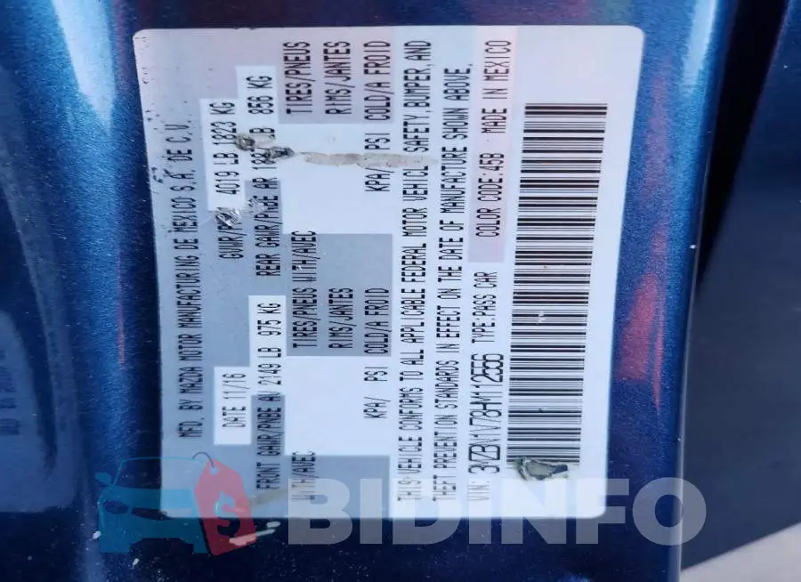 3MZBN1V78HM112556 Photo# 12