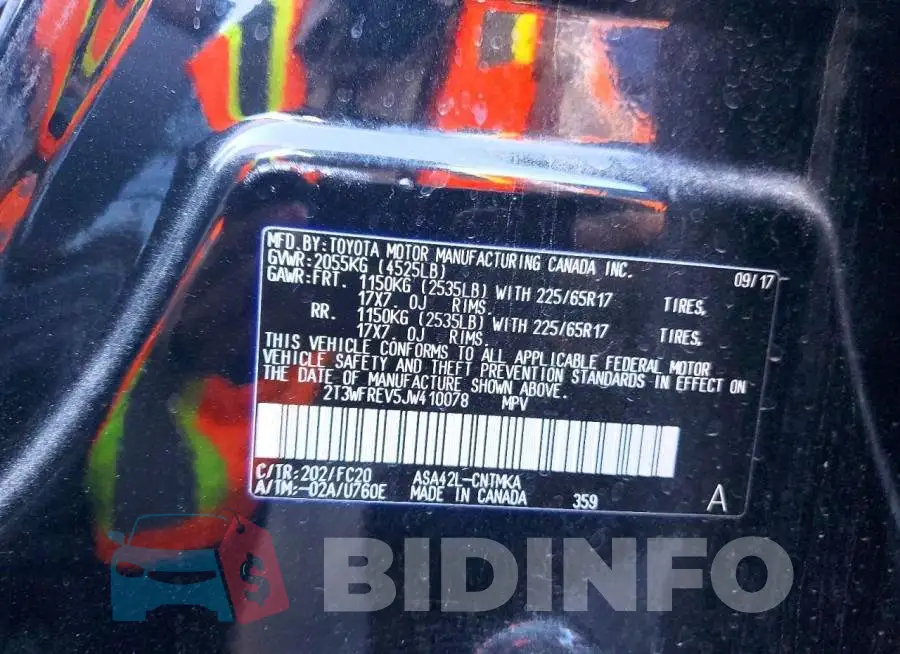 2T3WFREV5JW410078 Photo# 12