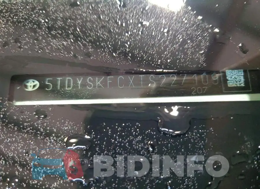 5TDYSKFCXTS227109 Photo# 13