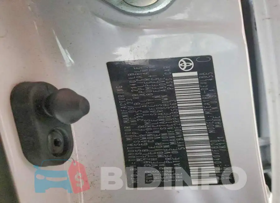 5YFB4MDE2RP085663 Photo# 12