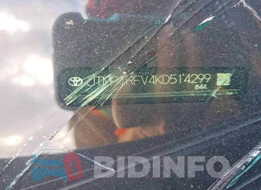 JTMP1RFV4KD514299 Photo# 13