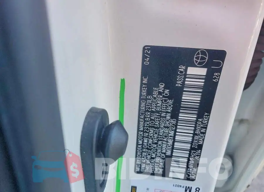 NMTKHMBX1MR127585 Photo# 14