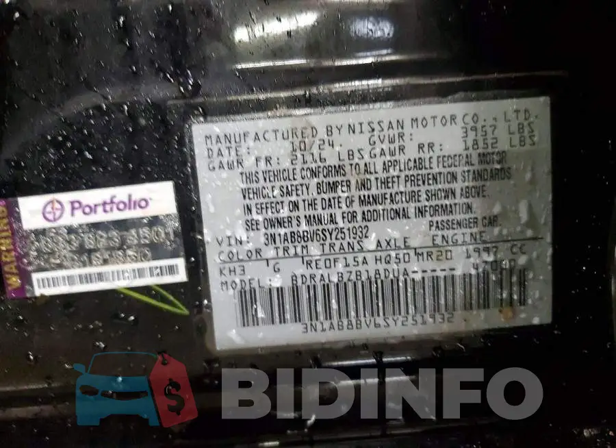 3N1AB8BV6SY251932 Photo# 12