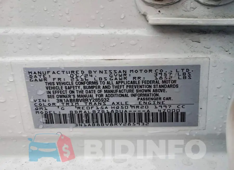 3N1AB8BV8RY285932 Photo# 12