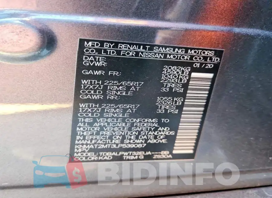 KNMAT2MT3LP539087 Photo# 13