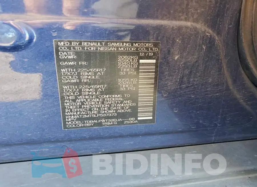 KNMAT2MT5LP537373 Photo# 12