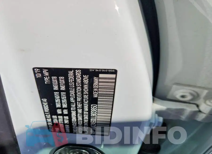 WP1AA2A50LLB03850 Photo# 14
