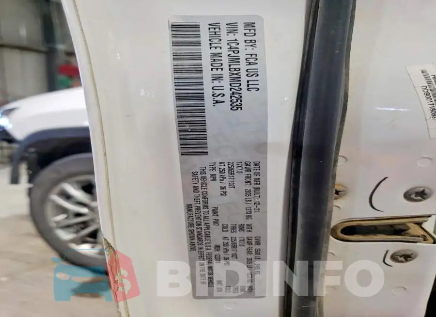 1C4PJMLBXMD242535 Photo# 14