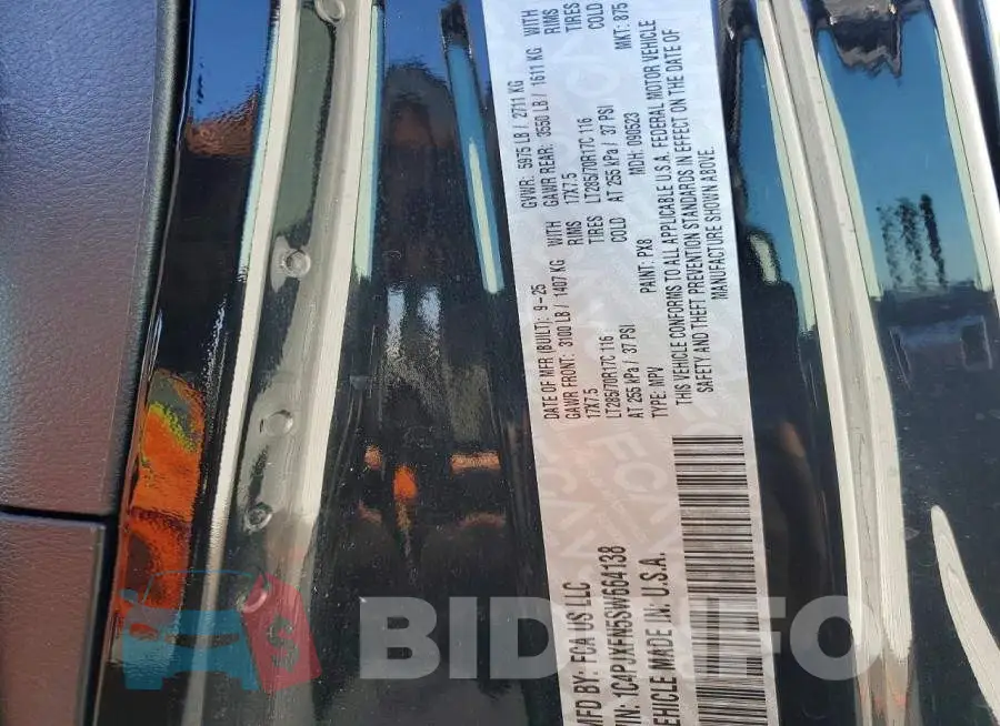 1C4PJXFN5SW664138 Photo# 14