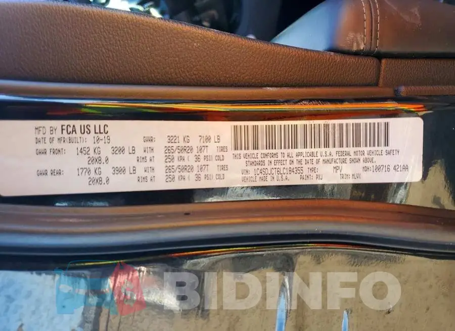 1C4SDJCT6LC184355 Photo# 13