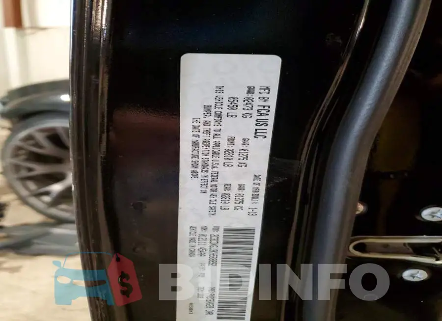 2C3CDXGJ3KH588892 Photo# 12