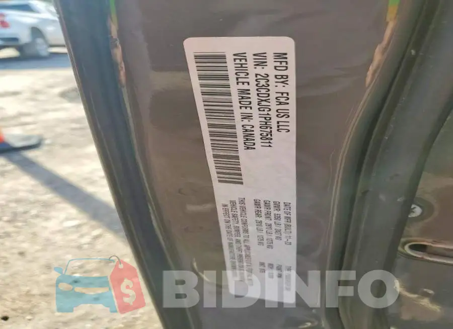 2C3CDXJG1PH675811 Photo# 13