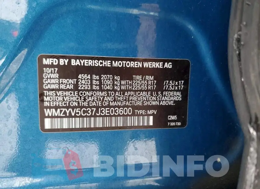WMZYV5C37J3E03600 Photo# 12