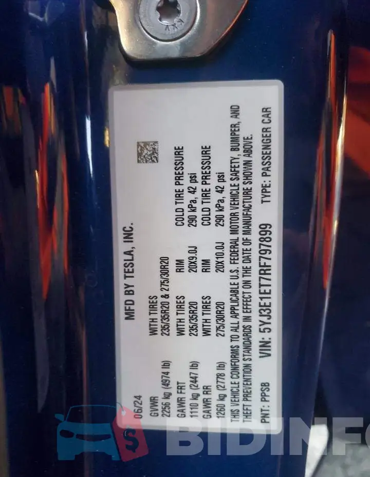 5YJ3E1ET7RF797899 Photo# 12