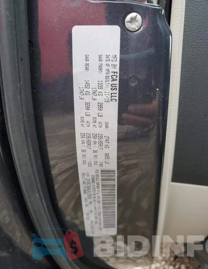 2C4RC1BGXLR129520 Photo# 14