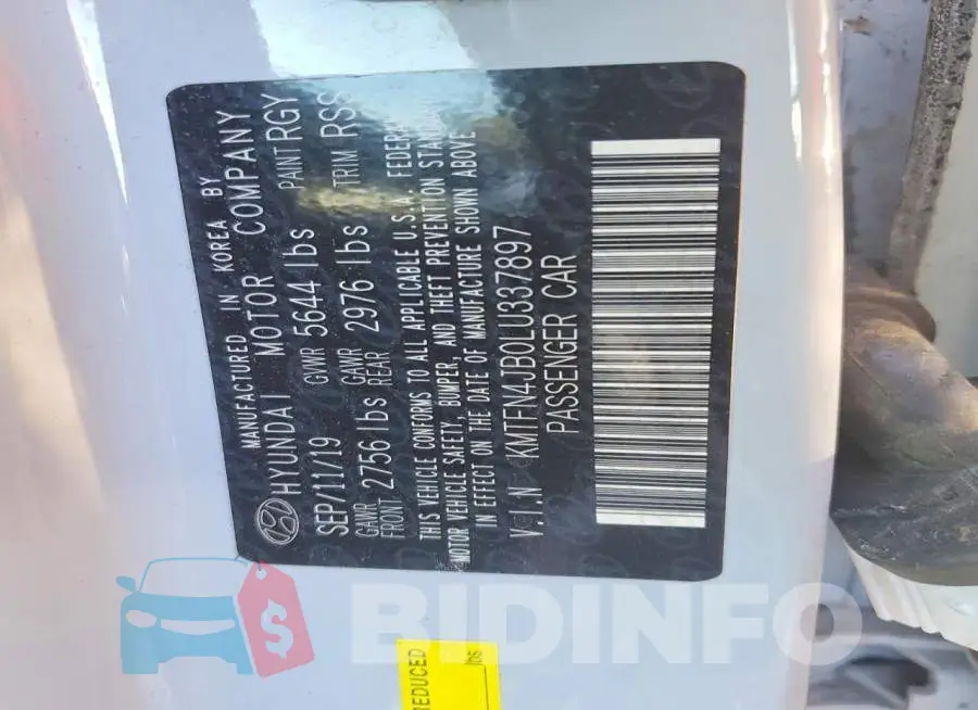 KMTFN4JB0LU337897 Photo# 13