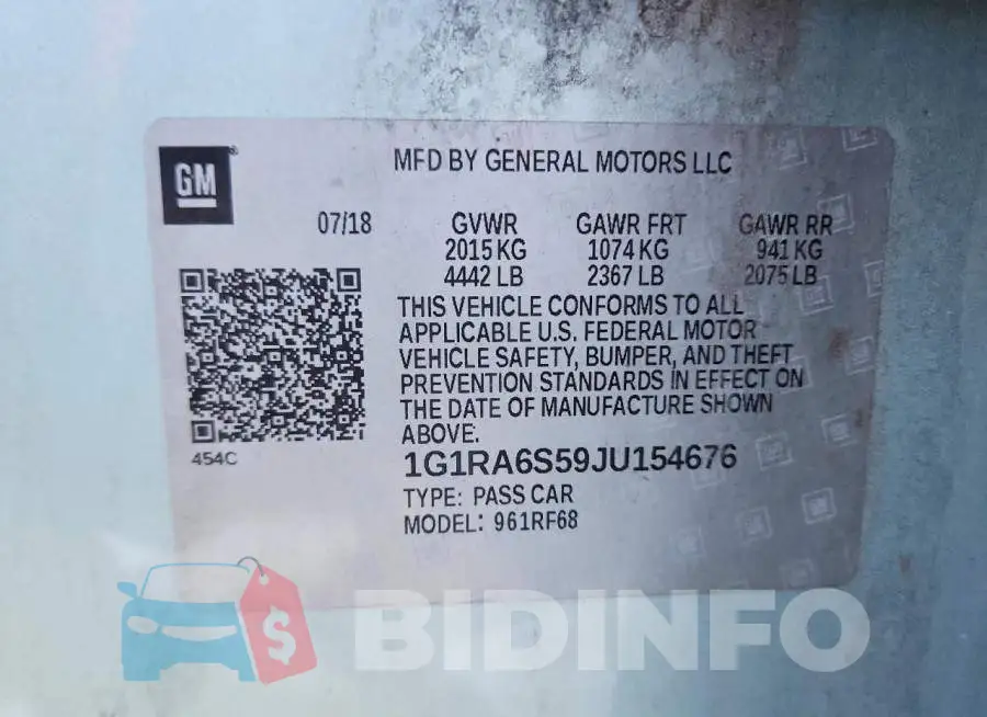 1G1RA6S59JU154676 Photo# 13