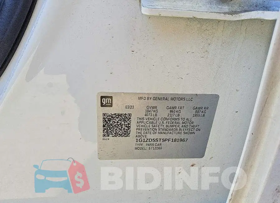 1G1ZD5ST5PF181967 Photo# 12