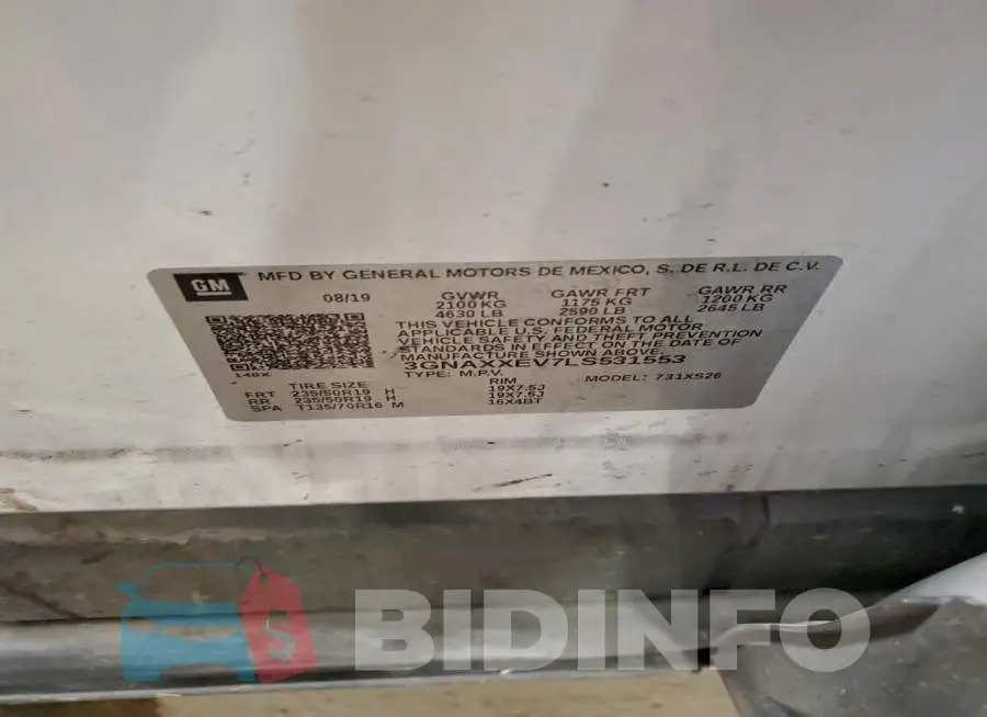 3GNAXXEV7LS531553 Photo# 14