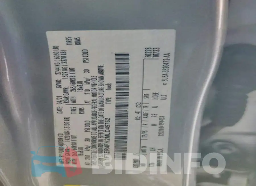 1FTER4FH2MLD45762 Photo# 12
