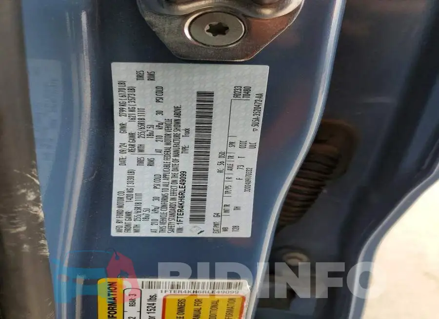 1FTER4KH6RLE49099 Photo# 12