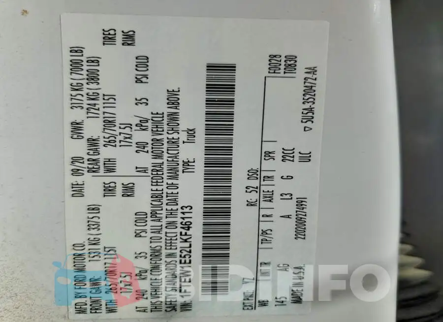 1FTEW1E52LKF46113 Photo# 12