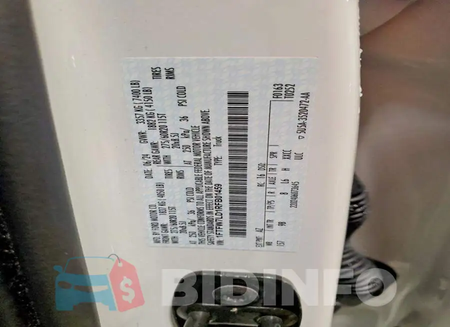 1FTFW7LD1RFB01459 Photo# 12