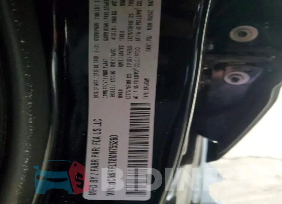 1C6SRFLT8MN755260 Photo# 12