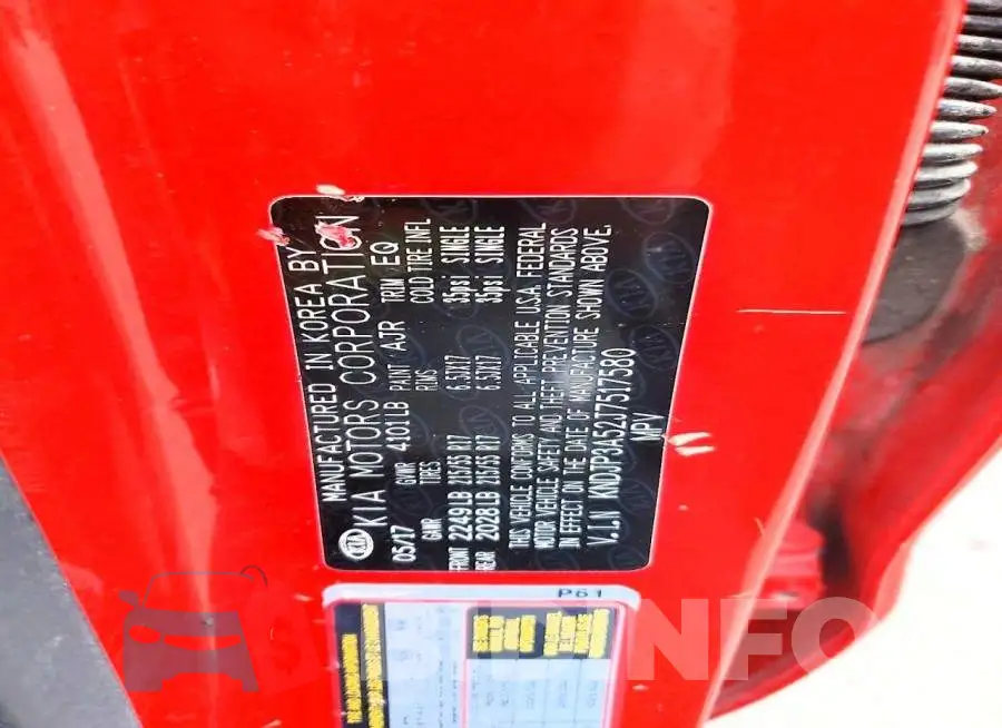 KNDJP3A52J7517580 Photo# 11