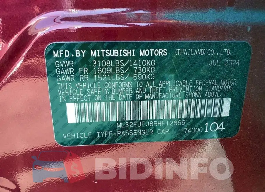 ML32FUFJ8RHF12866 Photo# 12